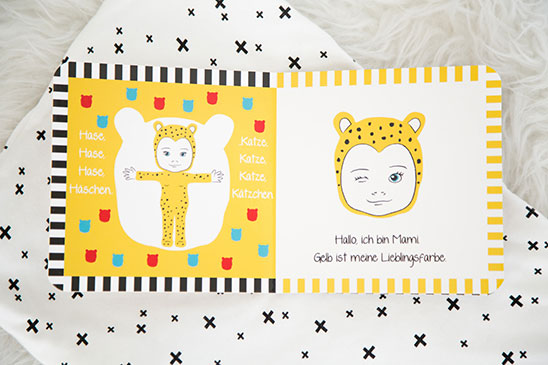 Babybuch Mami – die gelbe Leopardin